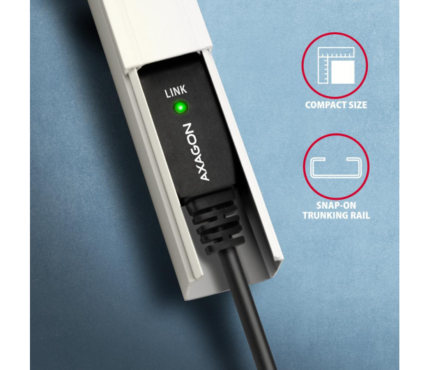 Axagon kabel ADR-220B USB repeater 20 m - 1485415 - zdjęcie
